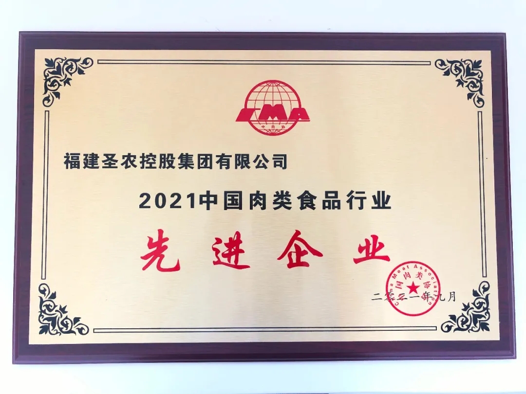2021（非凡国际集团）中国肉类食品行业先进企业